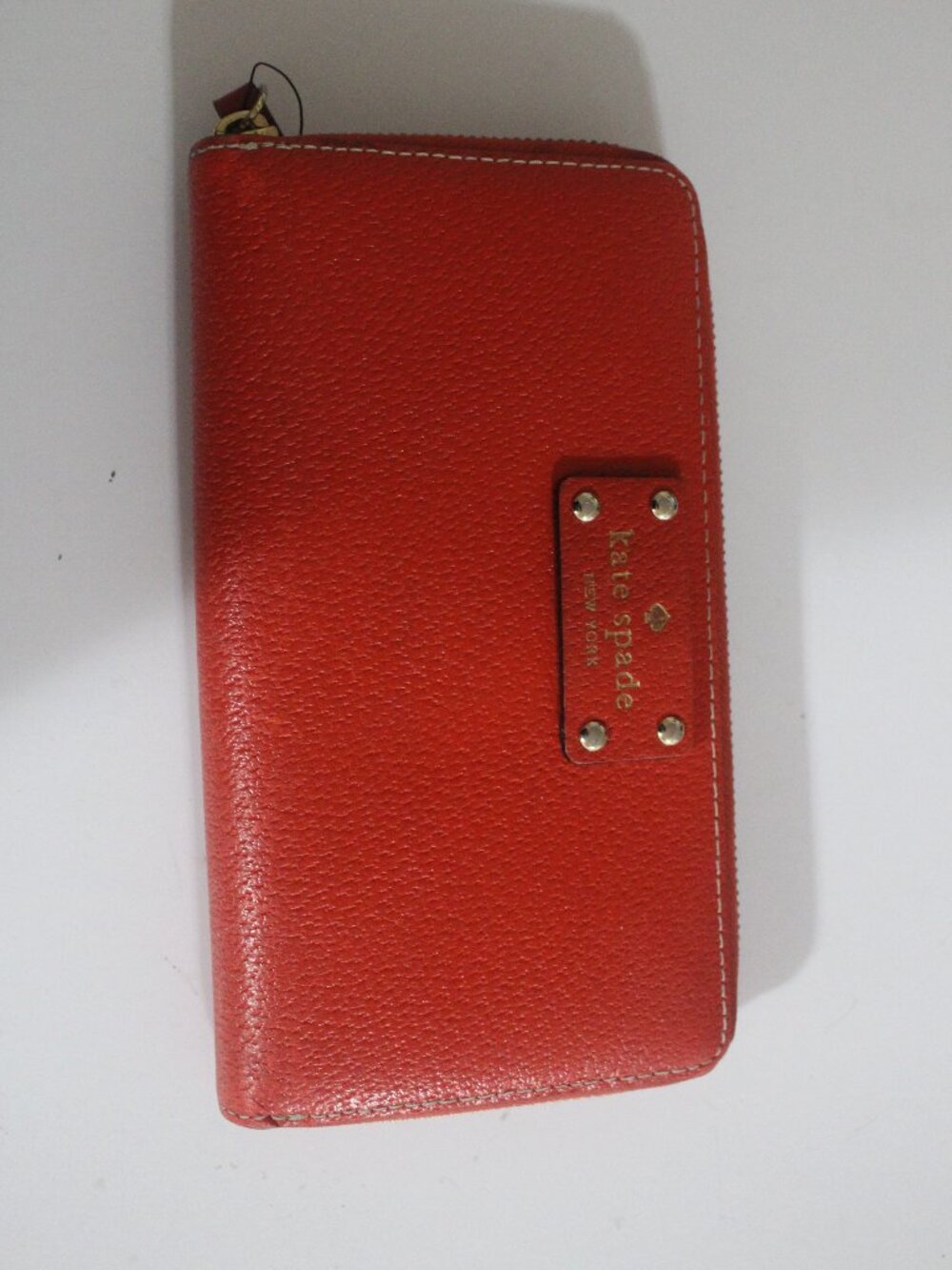 Kate Spade New York Red Zip-Around Wallet